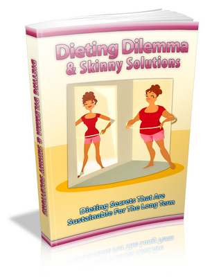 Product picture Buy Dieting Dilemma And Skinny Solutions With PLR